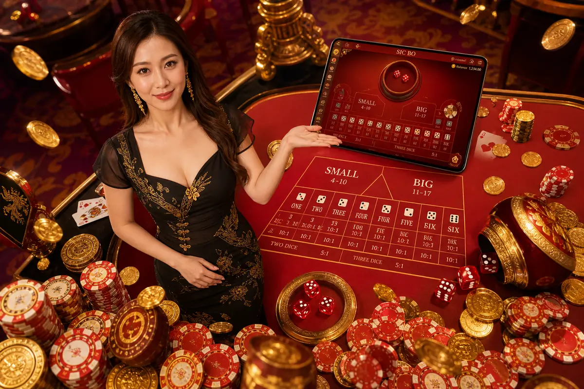 icuci88 Sic Bo meja dadu live casino